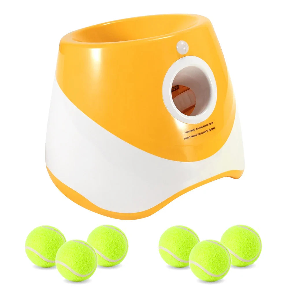 Automatic Dog Ball Launcher – Rechargeable Interactive Toy