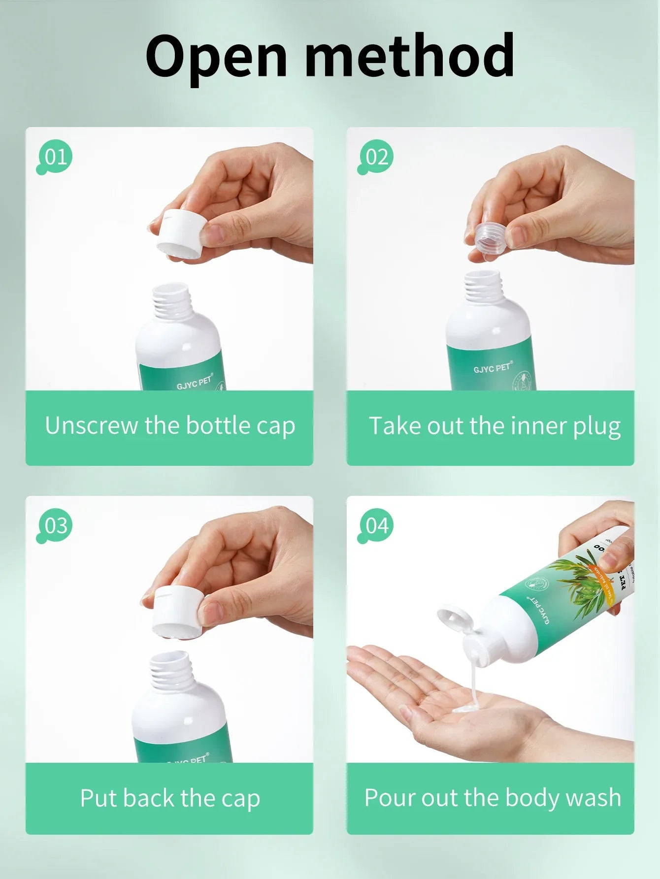 Tea Tree Oil Pet Shampoo – Anti-Itch & Odor-Relief Bath Wash