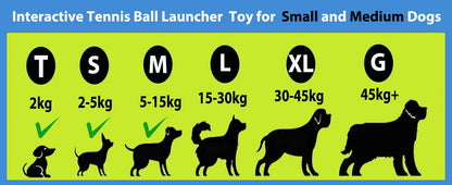Automatic Dog Ball Launcher – Rechargeable Interactive Toy