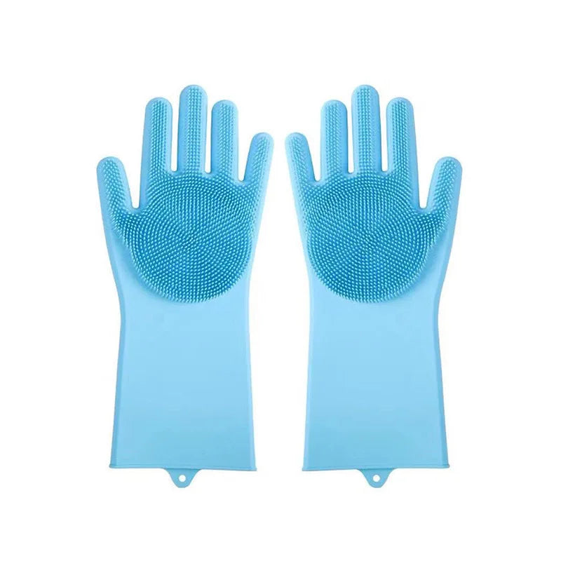 Pet Grooming Silicone Gloves – Hair Removal