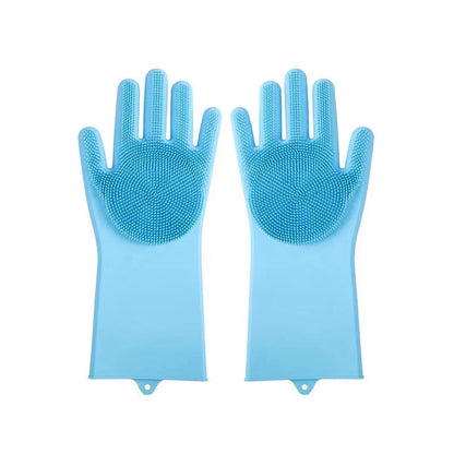 Pet Grooming Silicone Gloves – Hair Removal