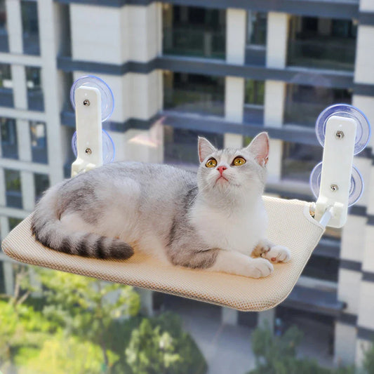 Foldable Cat Hammock – Window Mesh Platform