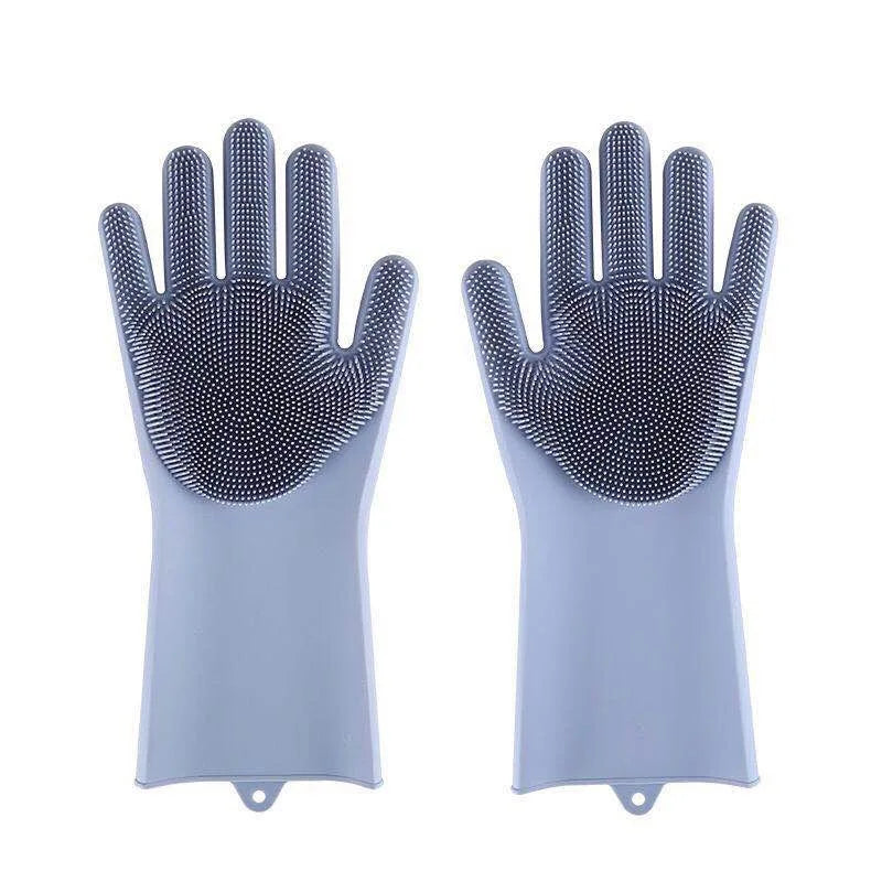 Pet Grooming Silicone Gloves – Hair Removal