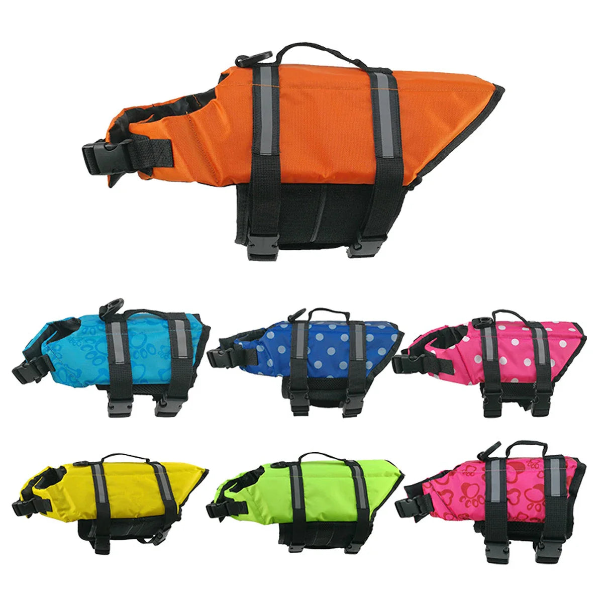 Dog Life Jacket – Reflective Swim Vest