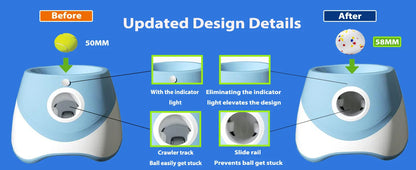 Automatic Dog Ball Launcher – Rechargeable Interactive Toy