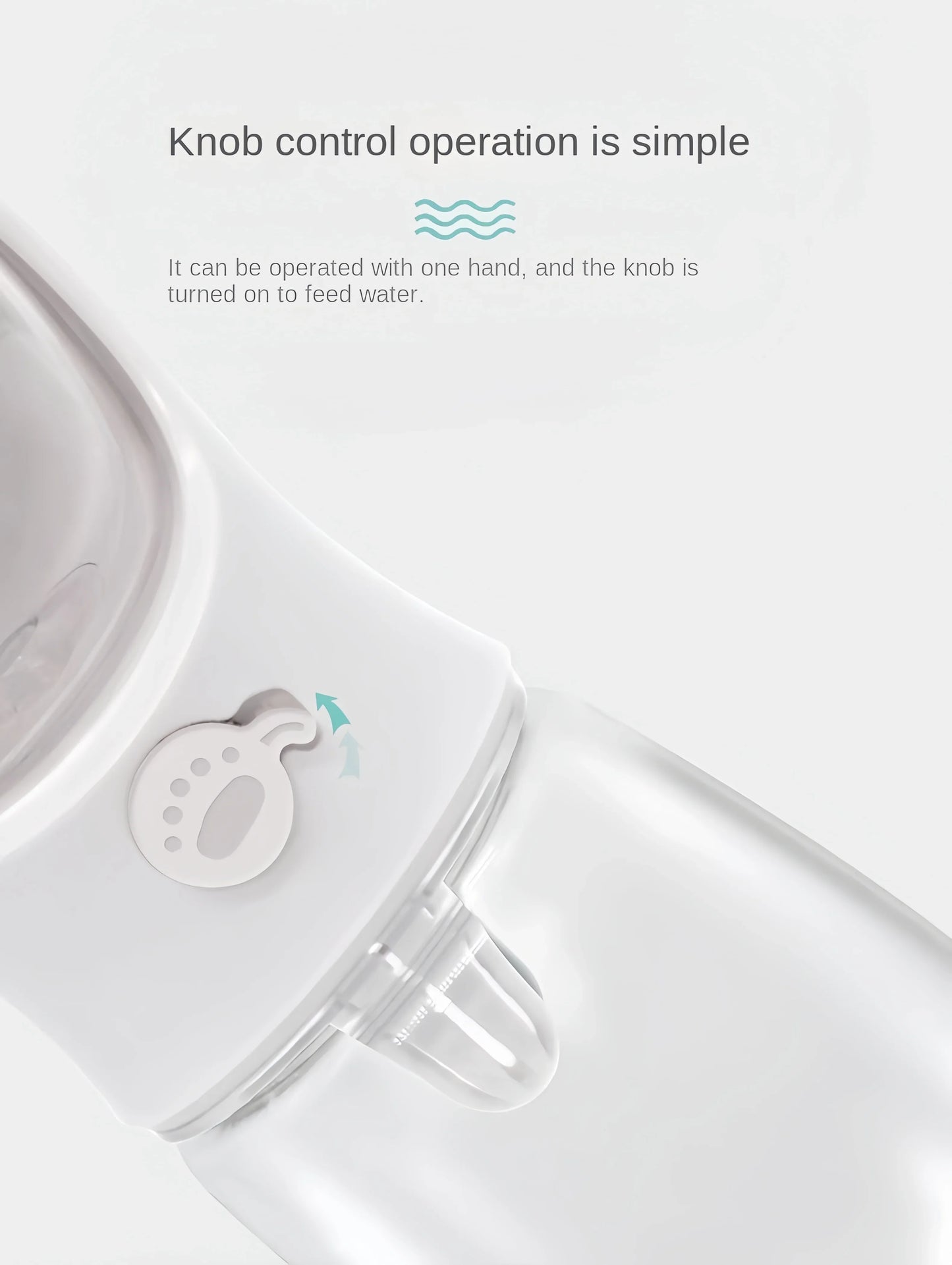 Portable Pet Water Bottle – Food & Water Container for Outdoor Travel