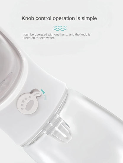 Portable Pet Water Bottle – Food & Water Container for Outdoor Travel