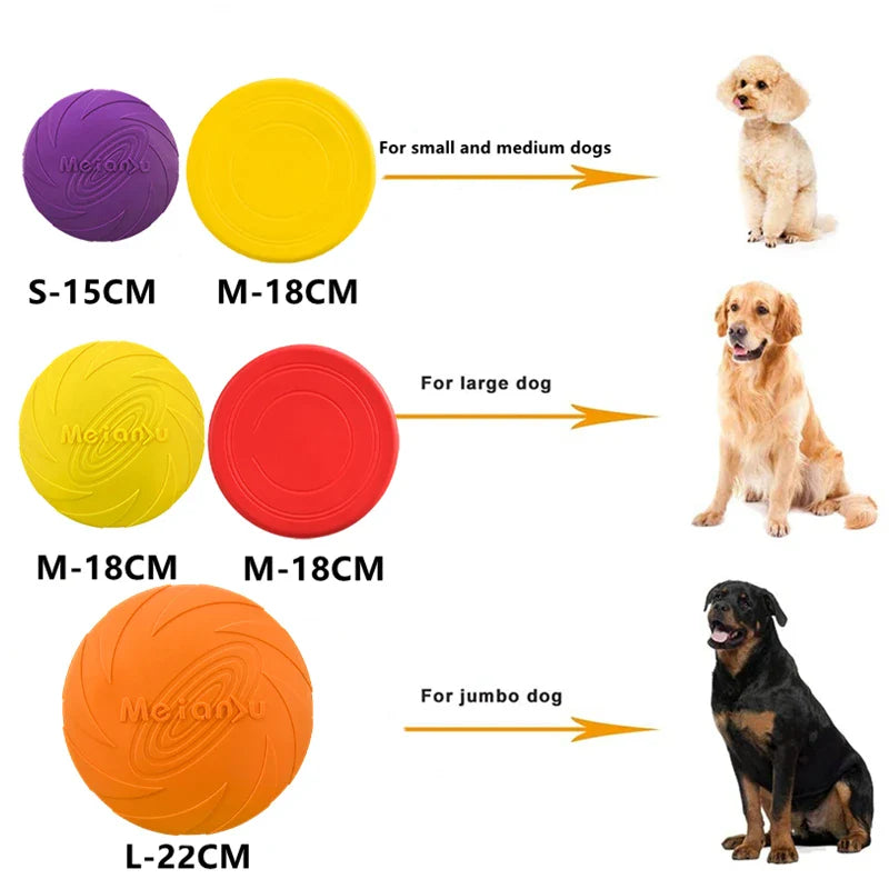 Bite-Resistant Dog Flying Disc