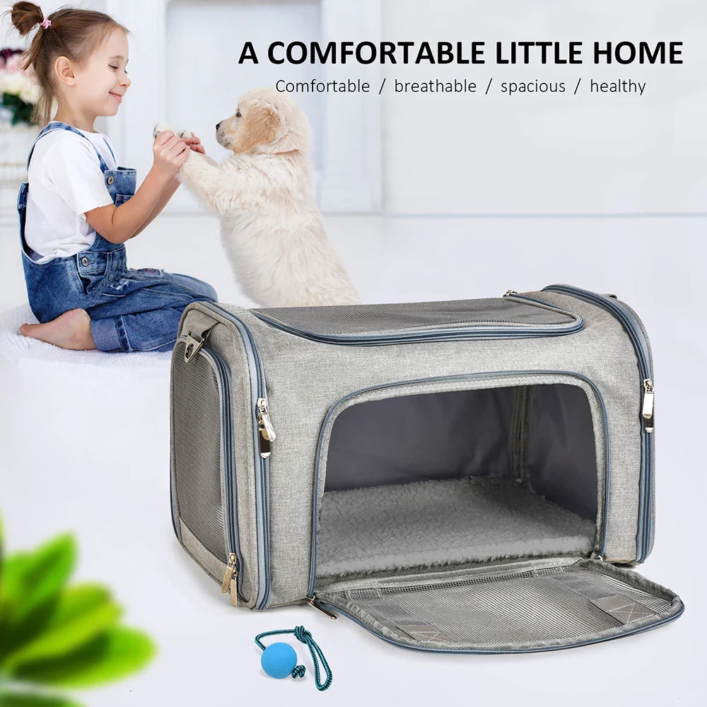 Soft Side Dog & Cat Carrier – Airline Approved