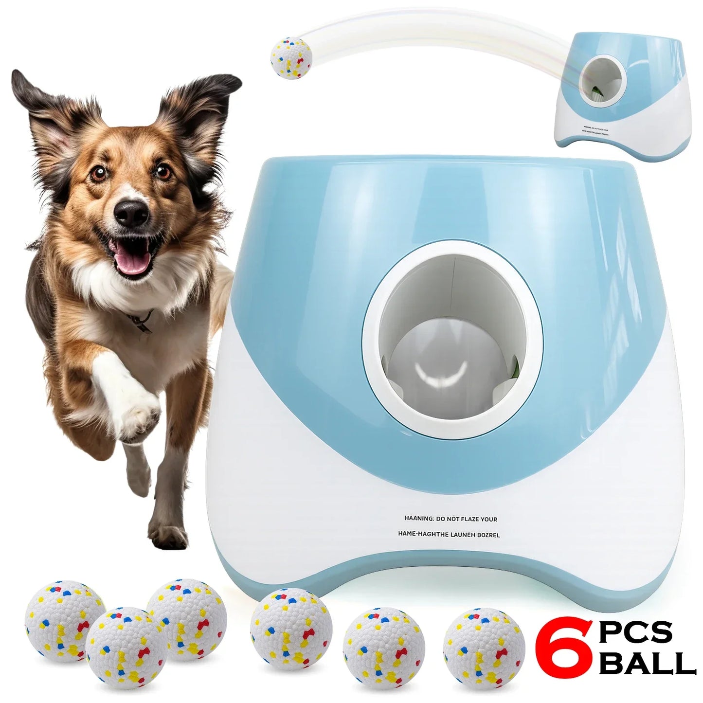 Automatic Dog Ball Launcher – Rechargeable Interactive Toy