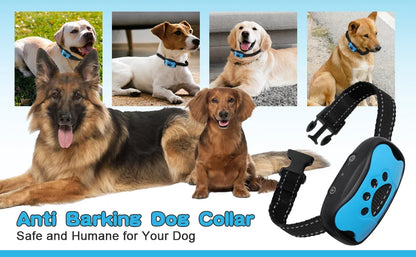 Anti-Bark Dog Training Collar – Rechargeable Ultrasonic Device