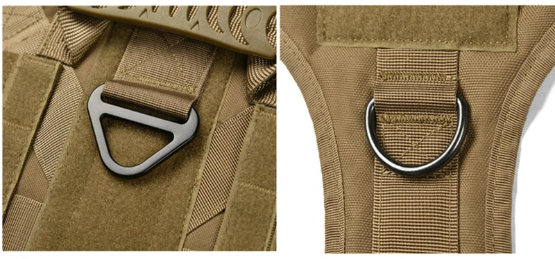 Tactical Dog Harness & Leash – Large Breeds