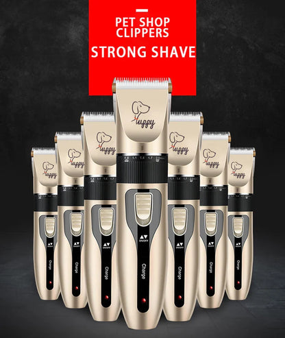 Pet Hair Clipper & Trimmer Set – Cordless Electric