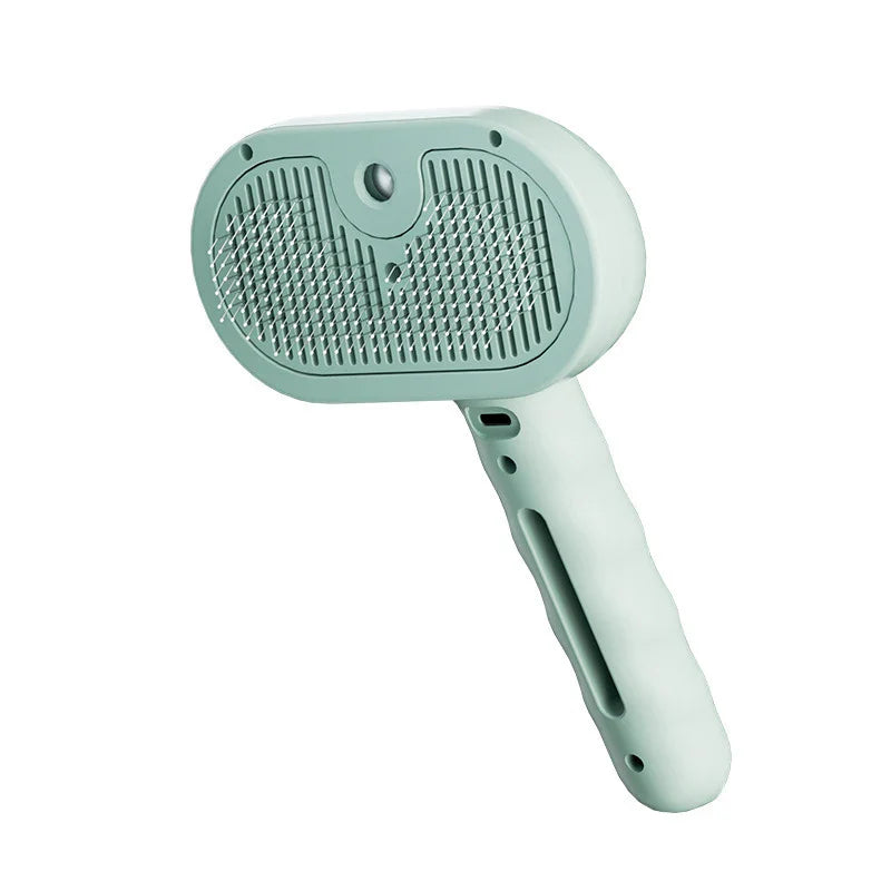 USB Dog Steam Massage Comb – Soft Teeth