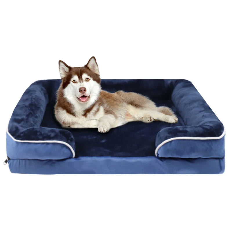 Extra Large Orthopedic Dog Sofa Bed – Foam Suppor