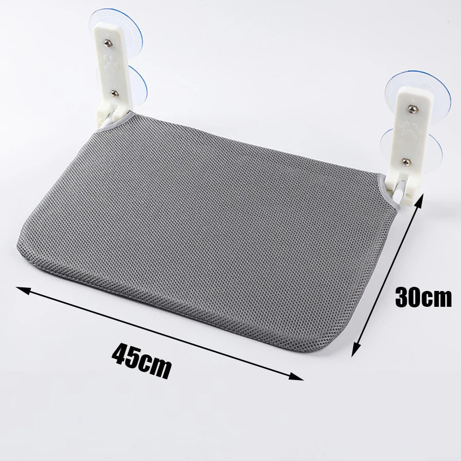 Foldable Cat Hammock – Window Mesh Platform