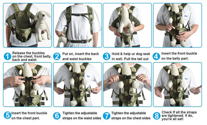 Breathable Dog & Cat Carrier Backpack