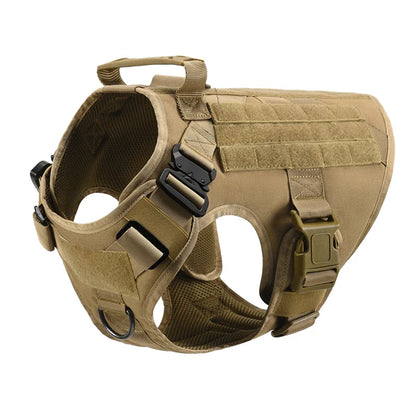 Tactical Dog Harness & Leash – Large Breeds