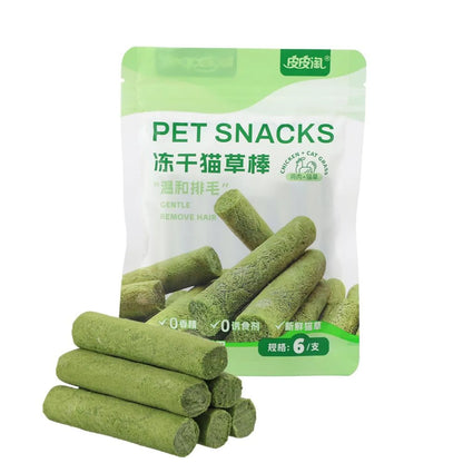 Organic Dried Cat Grass Sticks