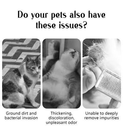 USB Dog Steam Massage Comb – Soft Teeth