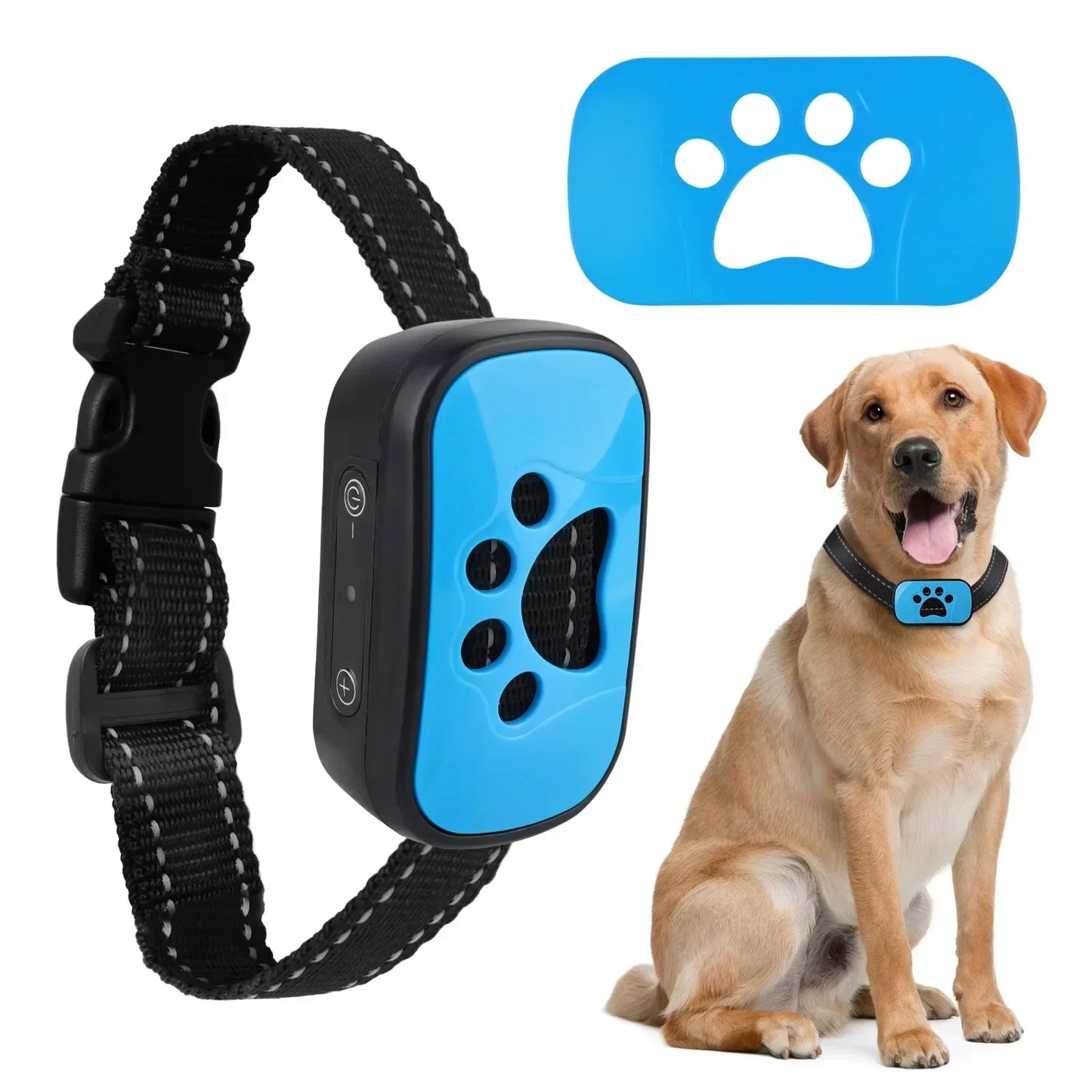 Anti-Bark Dog Training Collar – Rechargeable Ultrasonic Device