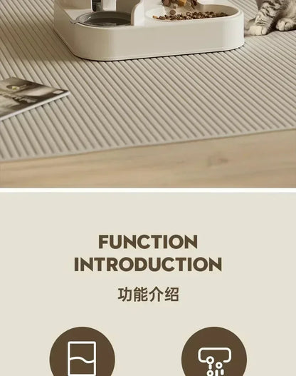 Automatic Pet Feeder & Water Fountain – Large Capacity Dispenser Set