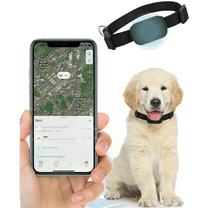 Waterproof Mini Pet GPS Tracker – Remote Global Locator Collar