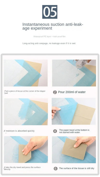 Super Absorbent Pet Diaper Pads