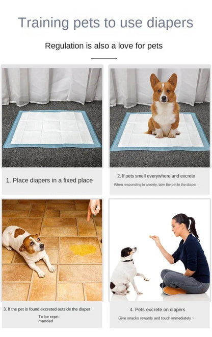 Super Absorbent Pet Diaper Pads