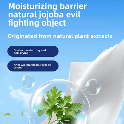 Wash-Free Pet Bath Gloves – 80pcs Disposable